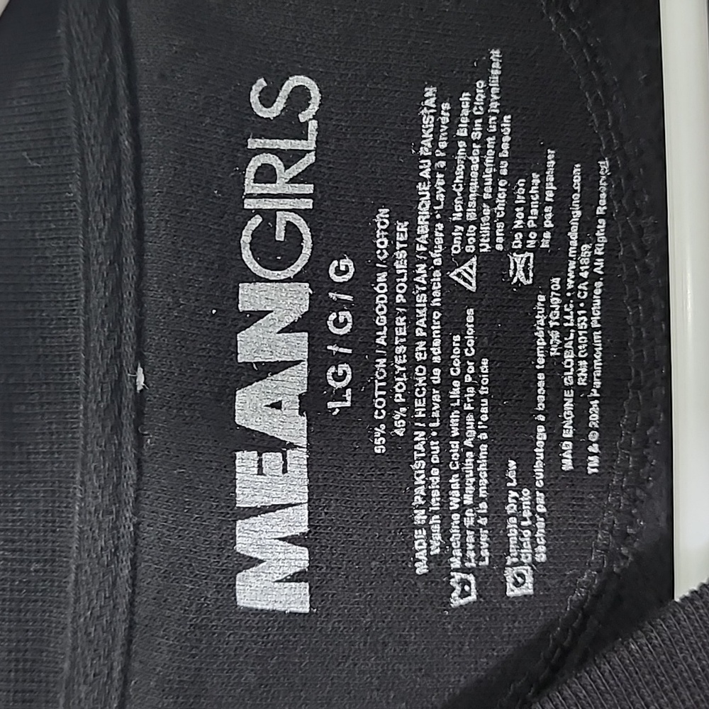 Mean Girls sweat shirt size L - Picture 2 of 3
